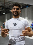 Rashguard white bjjlifestyle