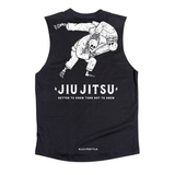 Skeleton Jiu-Jitsu Sleeveless T-Shirt | BJJLIFESTYLE