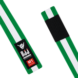 BJJ Kid Belt Green/White | BJJLIFESTYLE